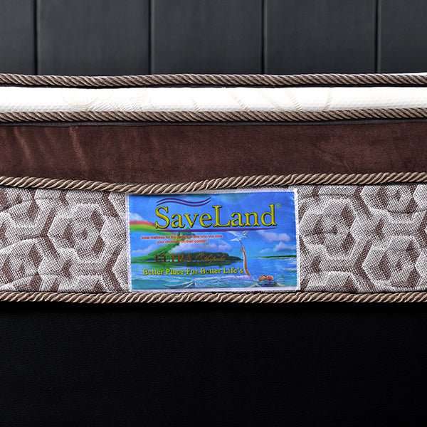 KASUR BUSA Kasur Busa Saveland Ultra Super Rebounded Pillowtop HB Queenstown | Fullset Oreo SAVELAND OSCARLIVING