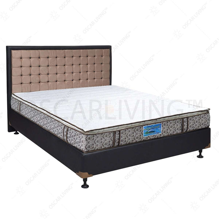 KASUR BUSA Kasur Busa Saveland Ultra Super Rebounded Pillowtop HB Victoria | Fullset Oreo SAVELAND OSCARLIVING