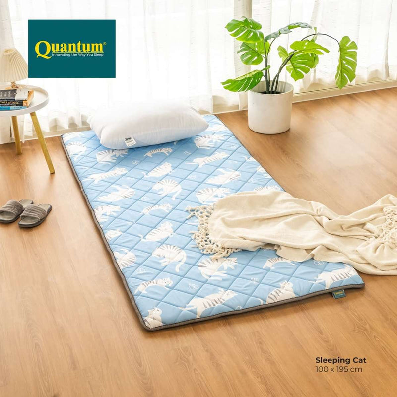 KASUR GULUNG Kasur Gulung Quantum Motif Sleeping Cat 160 x 200cm | Mattress QUANTUM OSCARLIVING