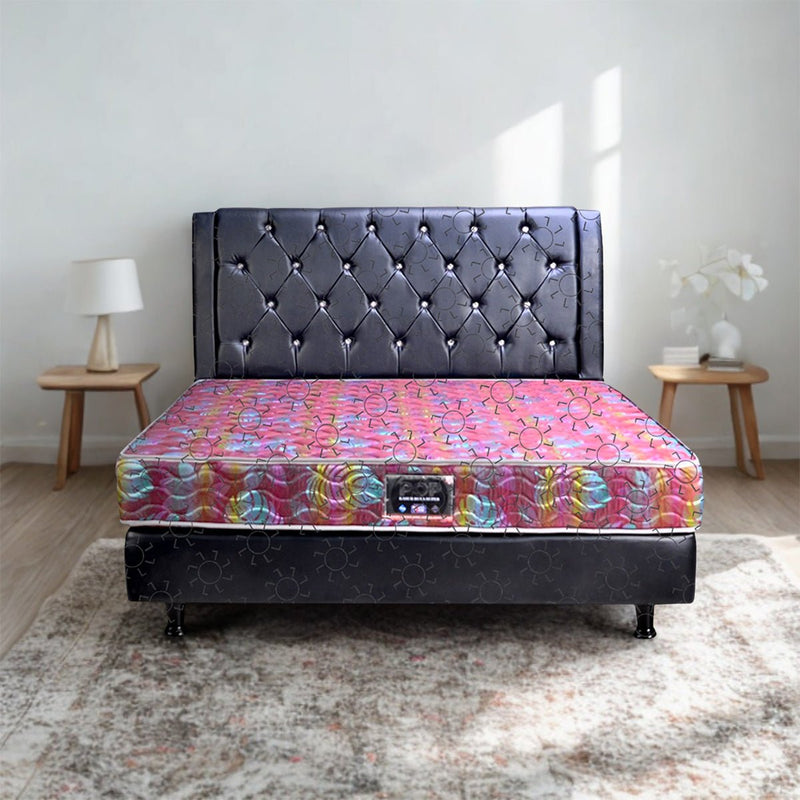 KASUR - SPRINGBED Kasur Busa Super Royal Foam Pop HB Premium Oxford | Fullset Oreo ROYAL FOAM OSCARLIVING