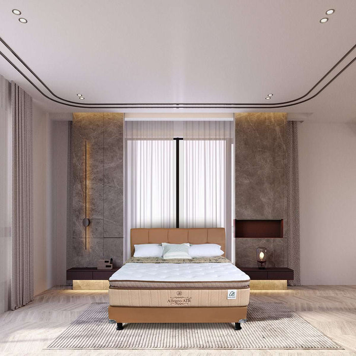 Kasur Springbed Airland Allegro Air Hb New Algerian | Set Gold di Oscar Living dengan harga termurah