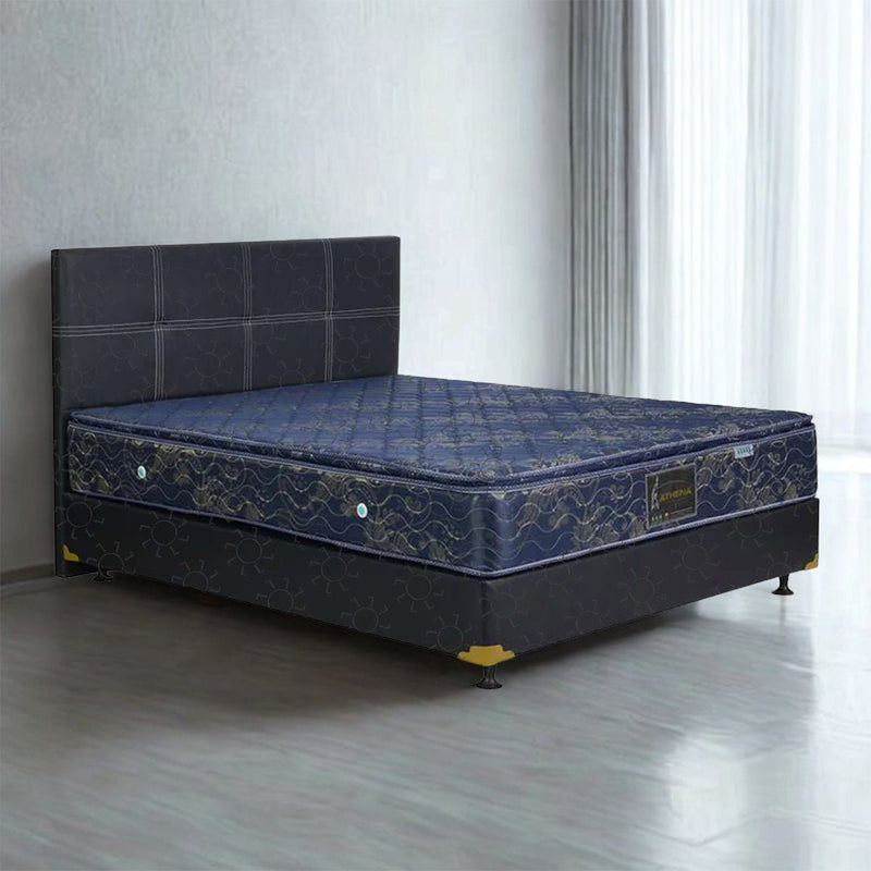 KASUR - SPRINGBED Kasur Springbed Athena Grand Pillowtop HB Elegance | Fullset Oreo ATHENA OSCARLIVING