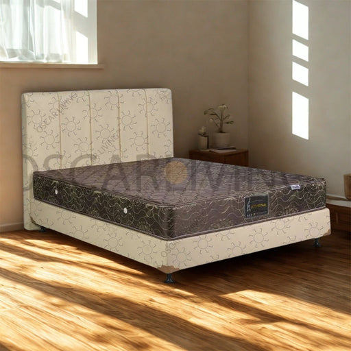 KASUR - SPRINGBED Kasur Springbed Athena Prima HB Vadia Cream | Fullset Kozo ATHENA OSCARLIVING