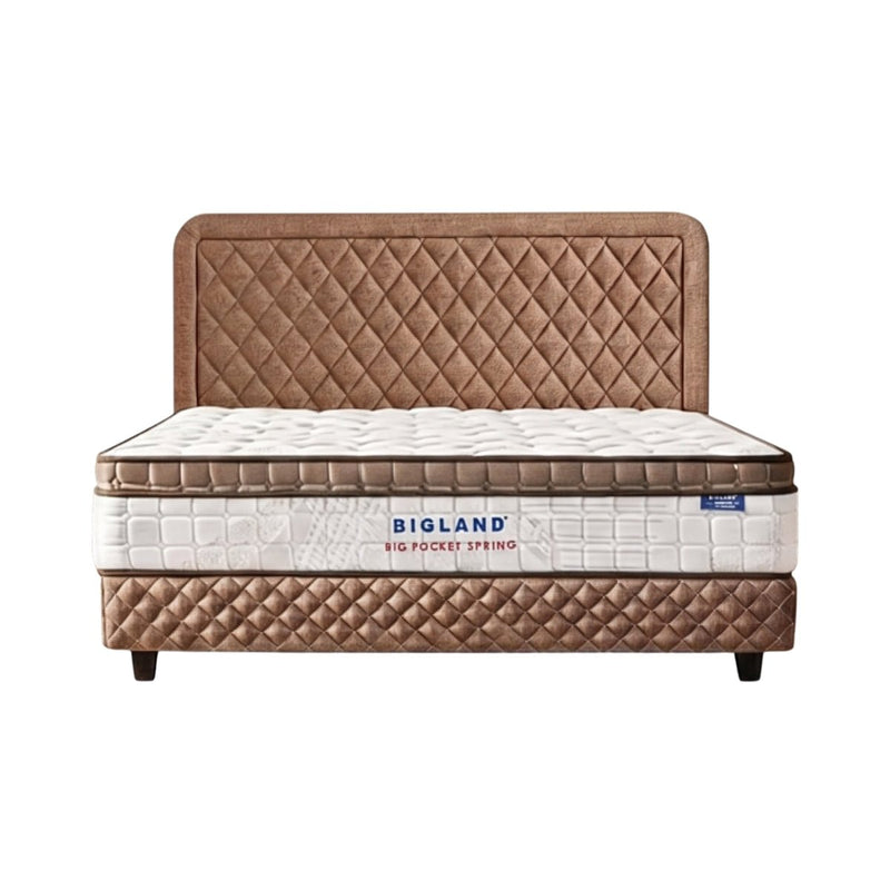KASUR - SPRINGBED Kasur Springbed Bigland Energize Plushtop | Fullset Diamond BIGLAND OSCARLIVING
