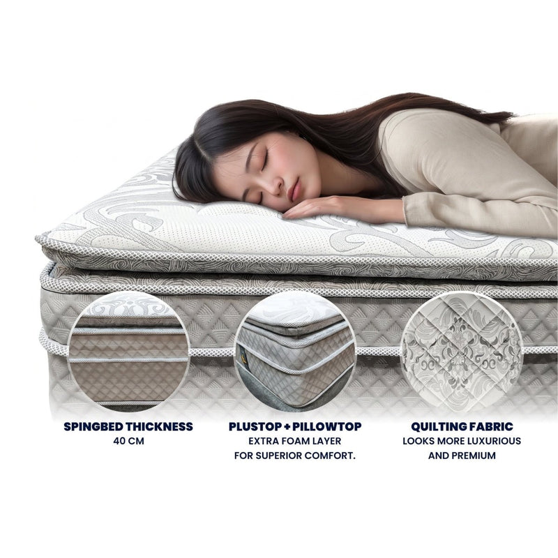 KASUR - SPRINGBED Kasur Springbed Bigland Monarch HB Cairo BIGLAND OSCARLIVING