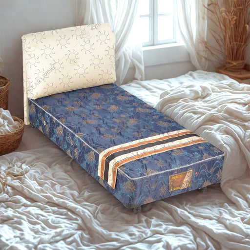 KASUR - SPRINGBED Kasur Springbed Central Deluxe Multibed HB Boston Cream | Fullset CENTRAL OSCARLIVING