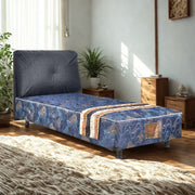 KASUR - SPRINGBED Kasur Springbed Central Deluxe Multibed HB Boston Hitam | Fullset CENTRAL OSCARLIVING