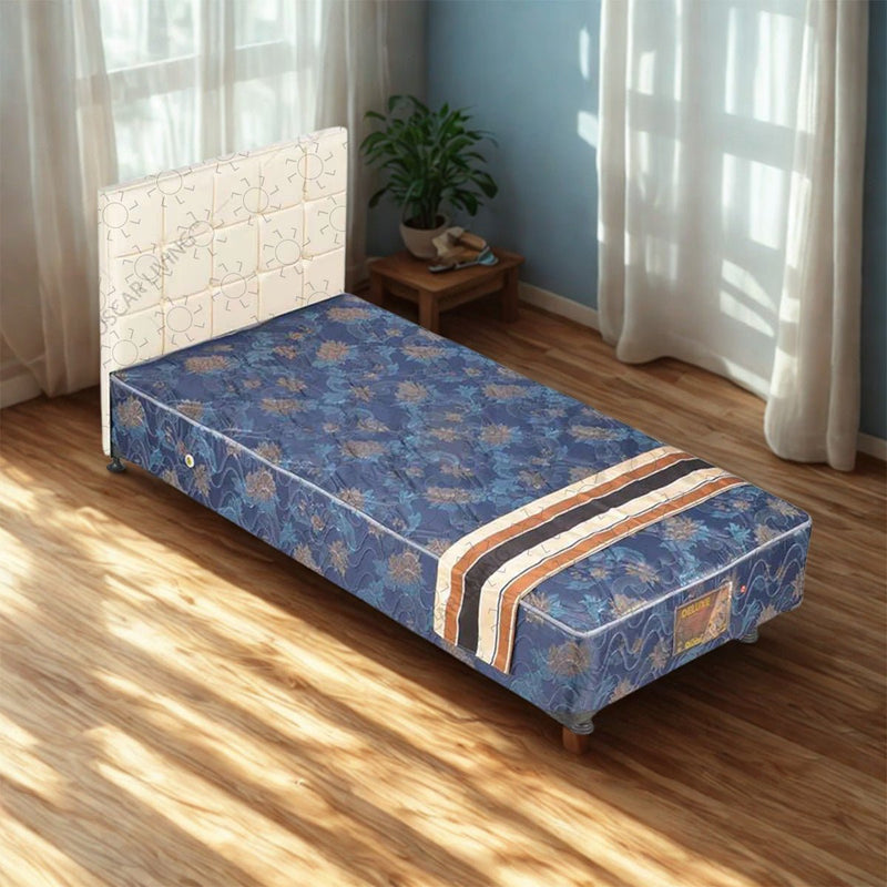KASUR - SPRINGBED Kasur Springbed Central Deluxe Multibed HB Sydney Cream | Fullset CENTRAL OSCARLIVING