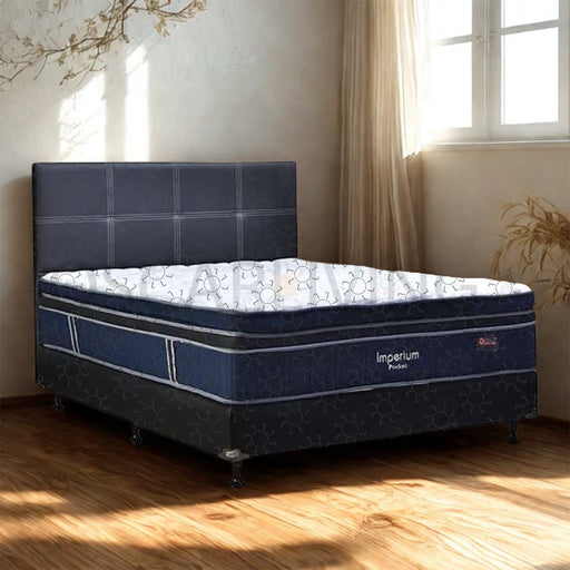 KASUR - SPRINGBED Kasur Springbed Central Imperium Pocket PlushTop | Fullset Elegance Oreo CENTRAL OSCARLIVING