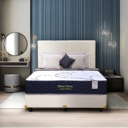 KASUR - SPRINGBED Kasur Springbed Central Silver Flexy HB Aspen CENTRAL OSCARLIVING