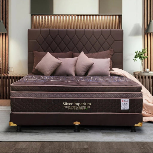 KASUR - SPRINGBED Kasur Springbed Central Silver Imperium HB Aurora CENTRAL OSCARLIVING