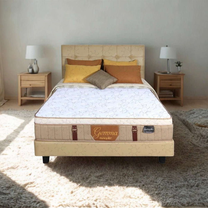 KASUR - SPRINGBED Kasur Springbed Dunlopillo Gemma HB Adele | Set Ardent DUNLOPILLO OSCARLIVING