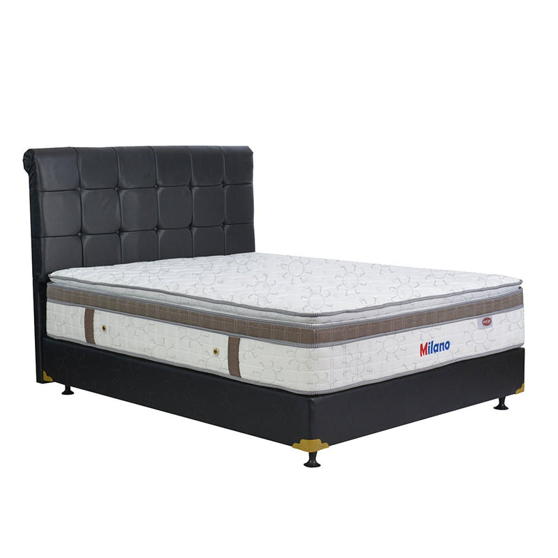 KASUR - SPRINGBED Kasur Springbed Eversoft Milano Latex Spring HB Amore Premium | Fullset Oreo EVERSOFT OSCARLIVING