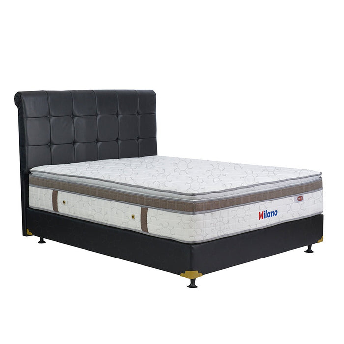 KASUR - SPRINGBED Kasur Springbed Eversoft Milano Latex Spring HB Amore Premium | Fullset Oreo EVERSOFT OSCARLIVING