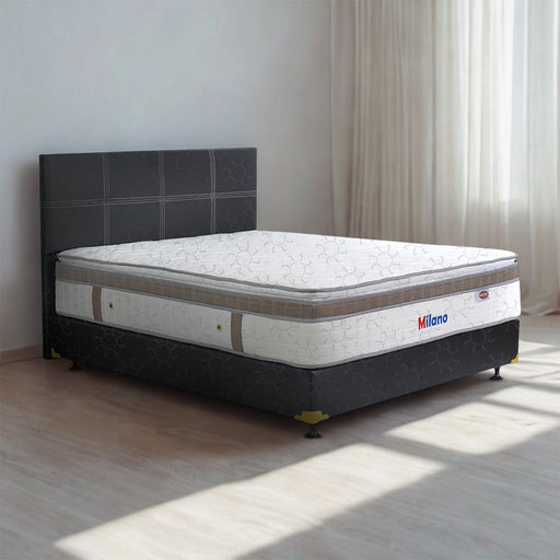 KASUR - SPRINGBED Kasur Springbed Eversoft Milano Latex Spring HB Elegance | Fullset Oreo EVERSOFT OSCARLIVING