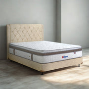 KASUR - SPRINGBED Kasur Springbed Eversoft Milano Latex Spring HB Premium Oxford Cream | Fullset Kozo EVERSOFT OSCARLIVING