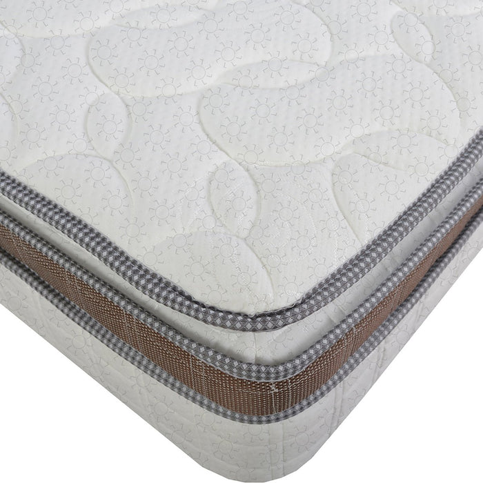 KASUR - SPRINGBED Kasur Springbed Eversoft Milano Latex Spring HB Premium Oxford Cream | Fullset Kozo EVERSOFT OSCARLIVING