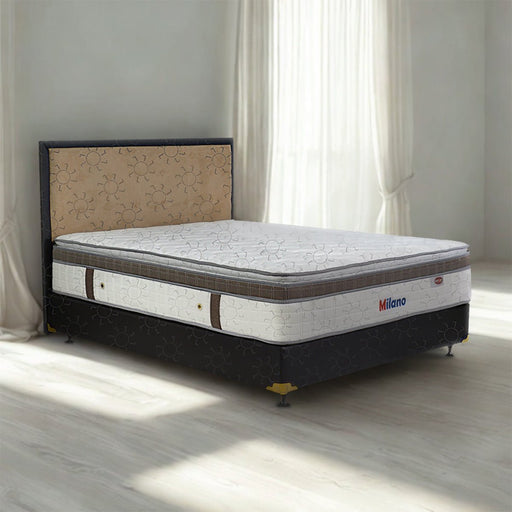 KASUR - SPRINGBED Kasur Springbed Eversoft Milano Latex Spring HB Queenstown | Fullset Oreo EVERSOFT OSCARLIVING