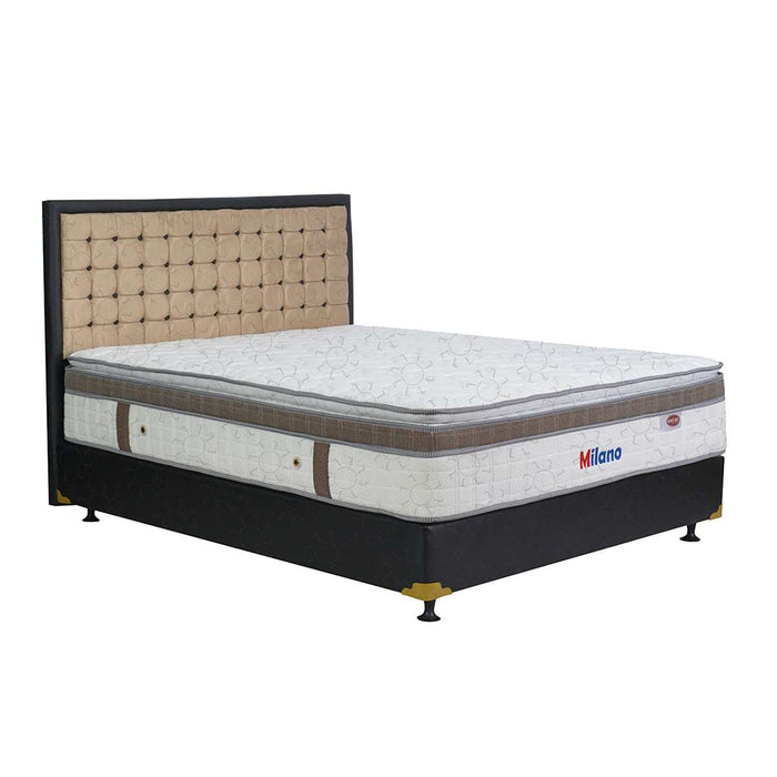 KASUR - SPRINGBED Kasur Springbed Eversoft Milano Latex Spring HB Victoria | Fullset Oreo EVERSOFT OSCARLIVING