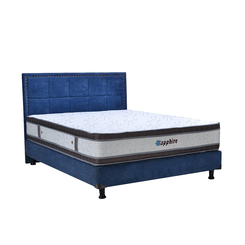 KASUR - SPRINGBED Kasur Springbed Eversoft Sapphire Fullset Kudeta EVERSOFT OSCARLIVING