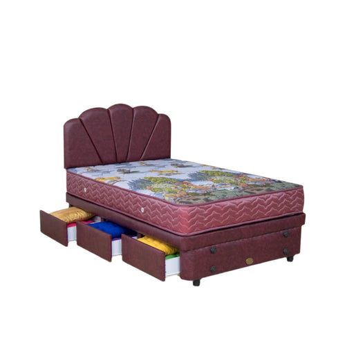 KASUR - SPRINGBED Kasur Springbed Guhdo Drawer BED Happy Kids | Fullset Kipas GUHDO OSCARLIVING