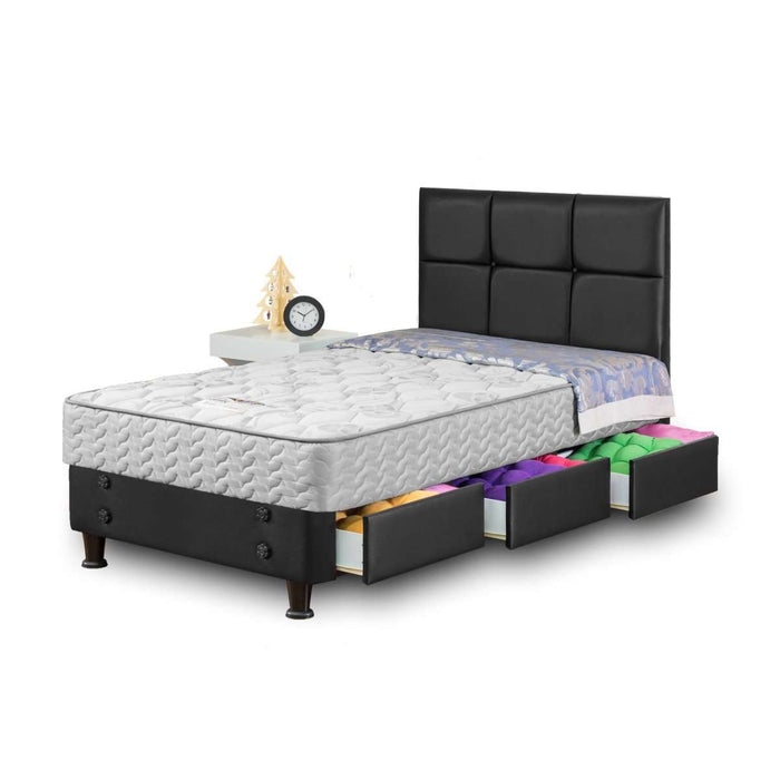 KASUR - SPRINGBED Kasur Springbed Guhdo Drawer BED New Prima | Fullset Caserta GUHDO OSCARLIVING