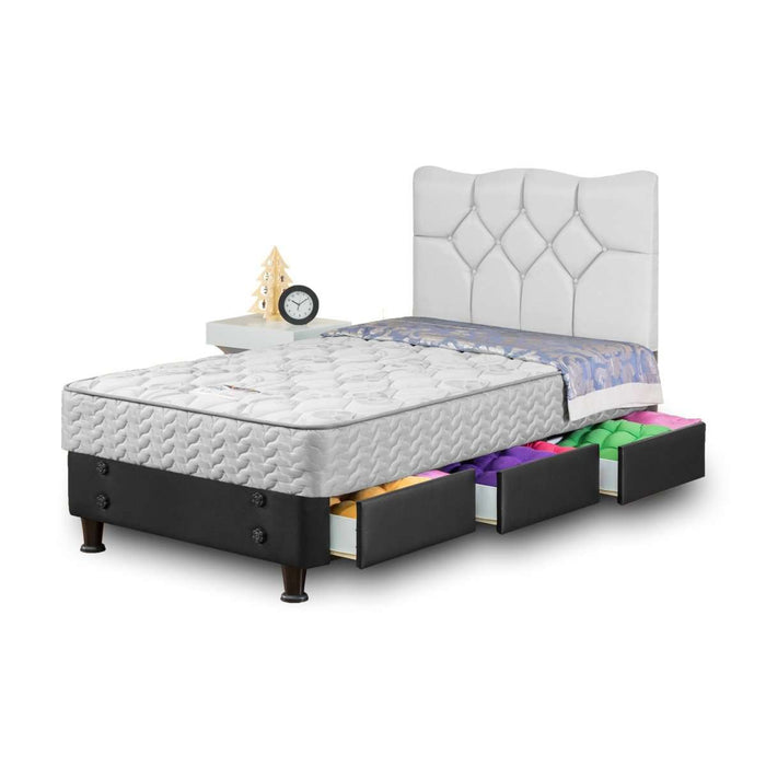 KASUR - SPRINGBED Kasur Springbed Guhdo Drawer BED New Prima| Fullset Lavela GUHDO OSCARLIVING
