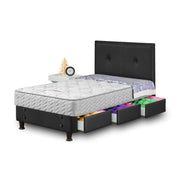 KASUR - SPRINGBED Kasur Springbed Guhdo Drawer BED New Prima | Fullset Sienna GUHDO OSCARLIVING