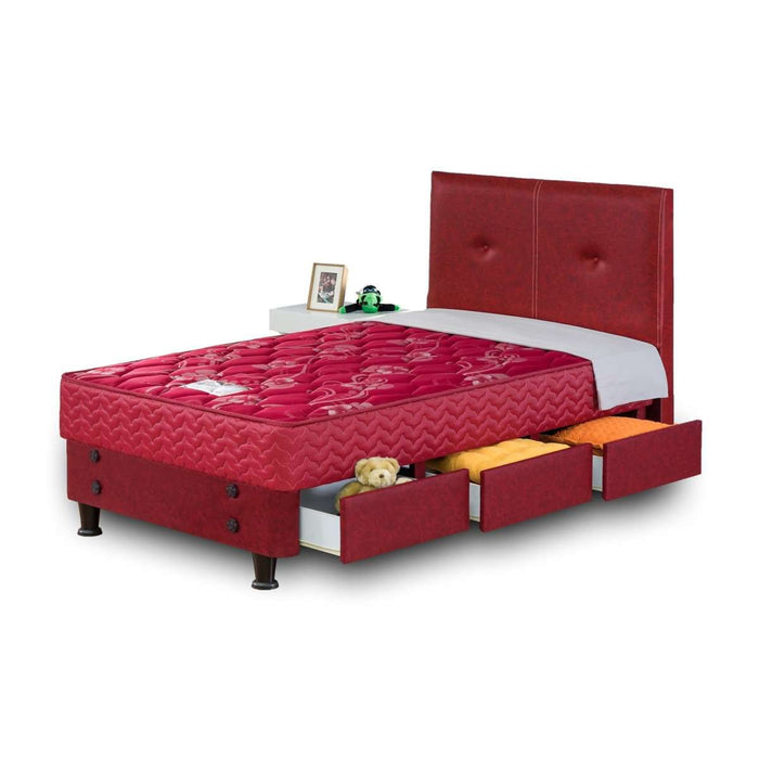 KASUR - SPRINGBED Kasur Springbed Guhdo Drawer BED New Prima | Fullset Sienna GUHDO OSCARLIVING