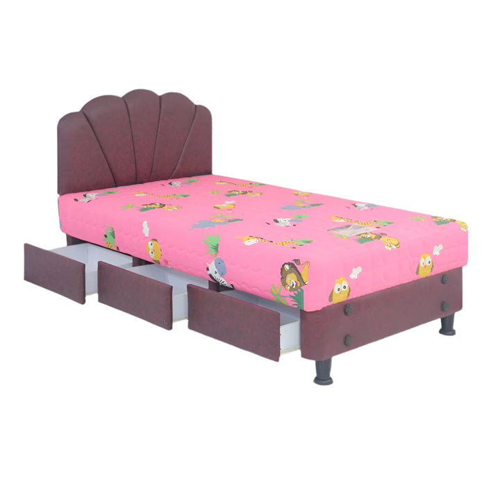 KASUR - SPRINGBED Kasur Springbed Guhdo Drawer BED Prima Kids | Fullset Kipas GUHDO OSCARLIVING