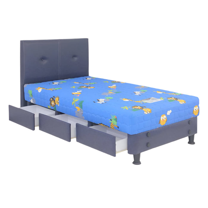 KASUR - SPRINGBED Kasur Springbed Guhdo Drawer Bed Prima Kids | Fullset Sienna GUHDO OSCARLIVING