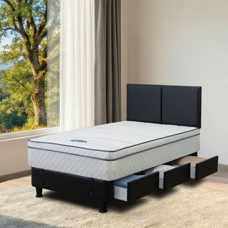 KASUR - SPRINGBED Kasur Springbed Guhdo Drawer Bed Standard Plushtop HB Atlantic GUHDO OSCARLIVING