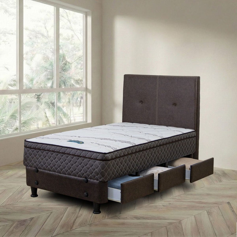 KASUR - SPRINGBED Kasur Springbed Guhdo Drawer Bed Standard Plushtop HB Rosela GUHDO OSCARLIVING