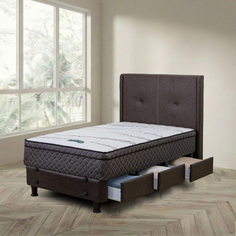 KASUR - SPRINGBED Kasur Springbed Guhdo Drawer Bed Standard Plushtop HB Rosela KP GUHDO OSCARLIVING