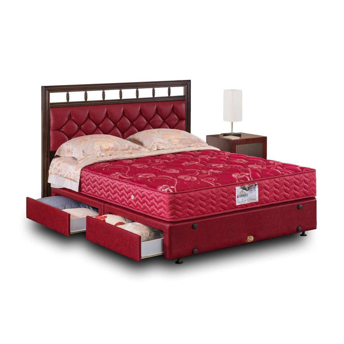 KASUR - SPRINGBED Kasur Springbed Guhdo Drawer HS New Prima HB Medallion | Fullset Oscar GUHDO OSCARLIVING