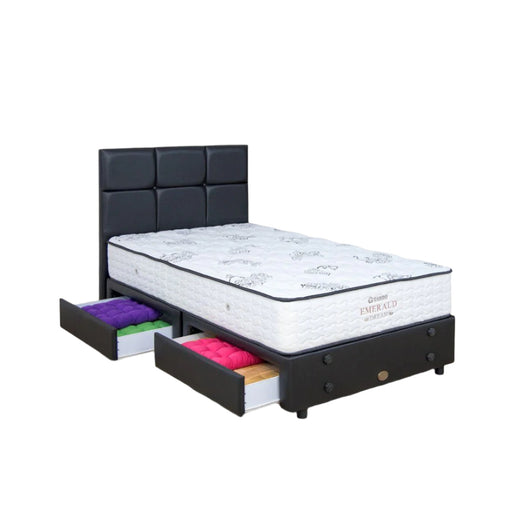 KASUR - SPRINGBED Kasur Springbed Guhdo Emerald Dream | Fullset Caserta Drawer HS GUHDO OSCARLIVING