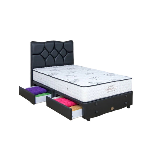 KASUR - SPRINGBED Kasur Springbed Guhdo Emerald Dream | Fullset Lavela Drawer HS GUHDO OSCARLIVING
