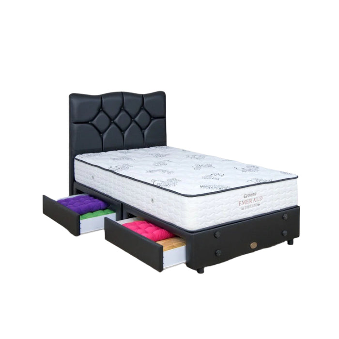 KASUR - SPRINGBED Kasur Springbed Guhdo Emerald Dream | Fullset Lavela Drawer HS GUHDO OSCARLIVING