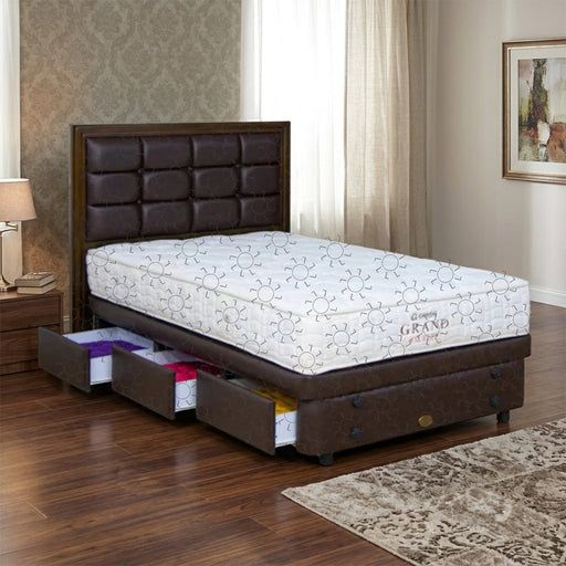 KASUR - SPRINGBED Kasur Springbed Guhdo Grand Sleep | Fullset Metropolis Drawer 3L GUHDO OSCARLIVING