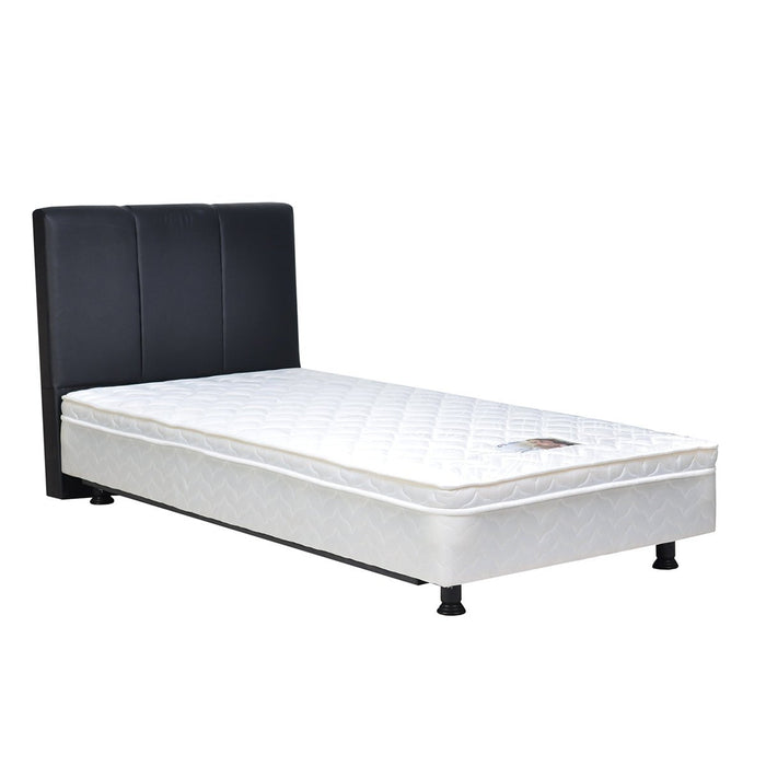 KASUR - SPRINGBED Kasur Springbed Guhdo Multbed Standard Plushtop HB Vadia Hitam | Fullset GUHDO OSCARLIVING