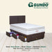 KASUR - SPRINGBED Kasur Springbed Guhdo Ruby Dream Latex | Fullset Atlantic Drawer 3L GUHDO OSCARLIVING