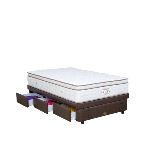 KASUR - SPRINGBED Kasur Springbed Guhdo Ruby Dream Latex | Fullset Drawer 3L GUHDO OSCARLIVING