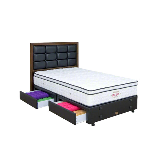 KASUR - SPRINGBED Kasur Springbed Guhdo Ruby Dream Latex | Fullset Metropolis Drawer HS GUHDO OSCARLIVING