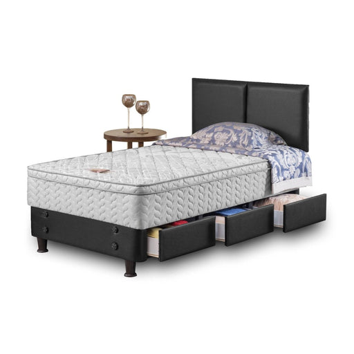 KASUR - SPRINGBED Kasur Springbed Guhdo Standard Drawer BED Plushtop HB Atlantic | Fullset GUHDO OSCARLIVING