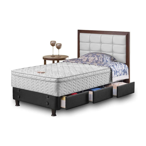 KASUR - SPRINGBED Kasur Springbed Guhdo Standard Drawer BED Plushtop HB Metropolis | Fullset GUHDO OSCARLIVING