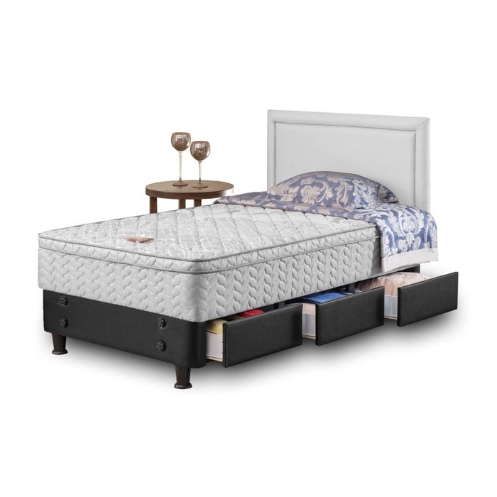 KASUR - SPRINGBED Kasur Springbed Guhdo Standard Drawer BED Plushtop HB Prospine | Fullset GUHDO OSCARLIVING
