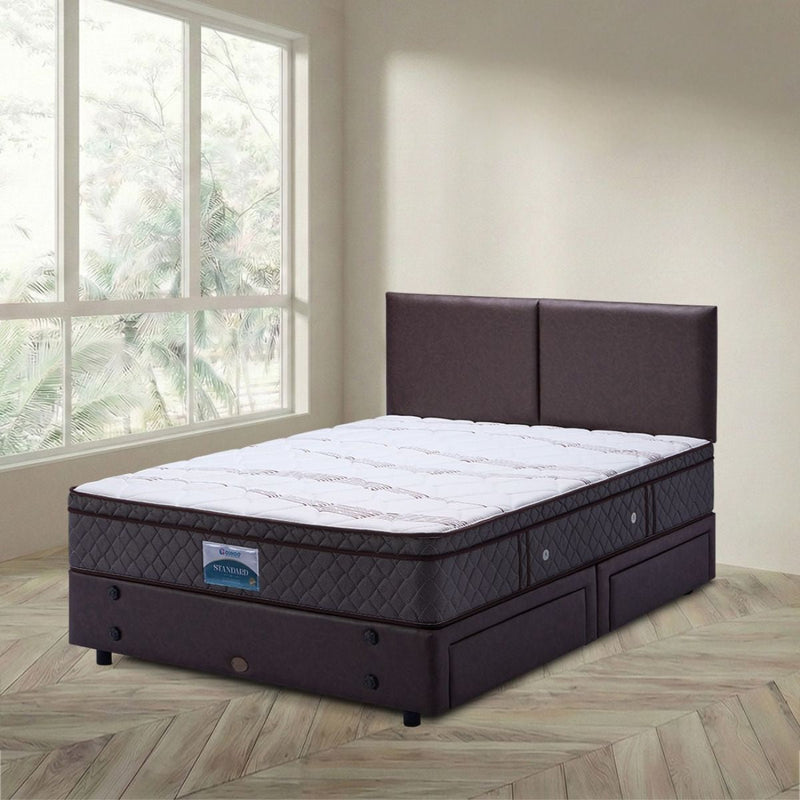 KASUR - SPRINGBED Kasur Springbed Guhdo Standard Plushtop Divan Drawer HS HB Atlantic GUHDO OSCARLIVING