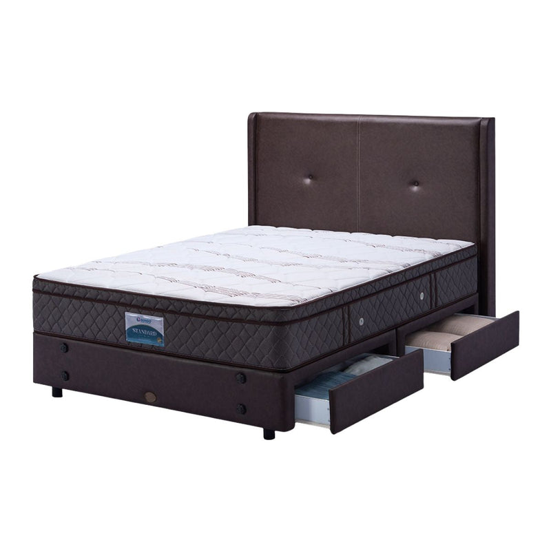 KASUR - SPRINGBED Kasur Springbed Guhdo Standard Plushtop Divan Drawer HS HB Rosela KP GUHDO OSCARLIVING