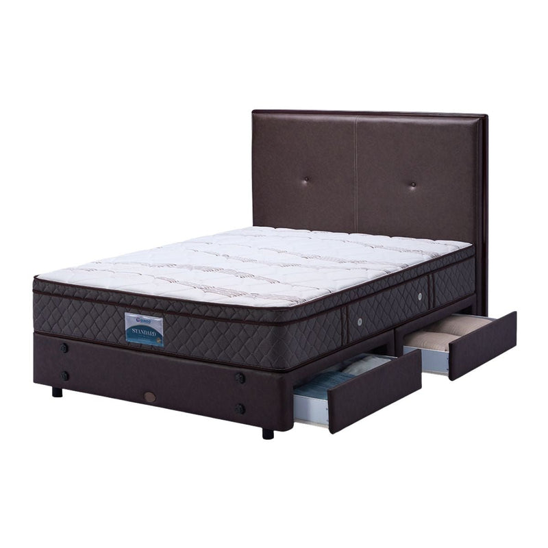 KASUR - SPRINGBED Kasur Springbed Guhdo Standard Plushtop Divan Drawer HS HB Rosela Lis GUHDO OSCARLIVING