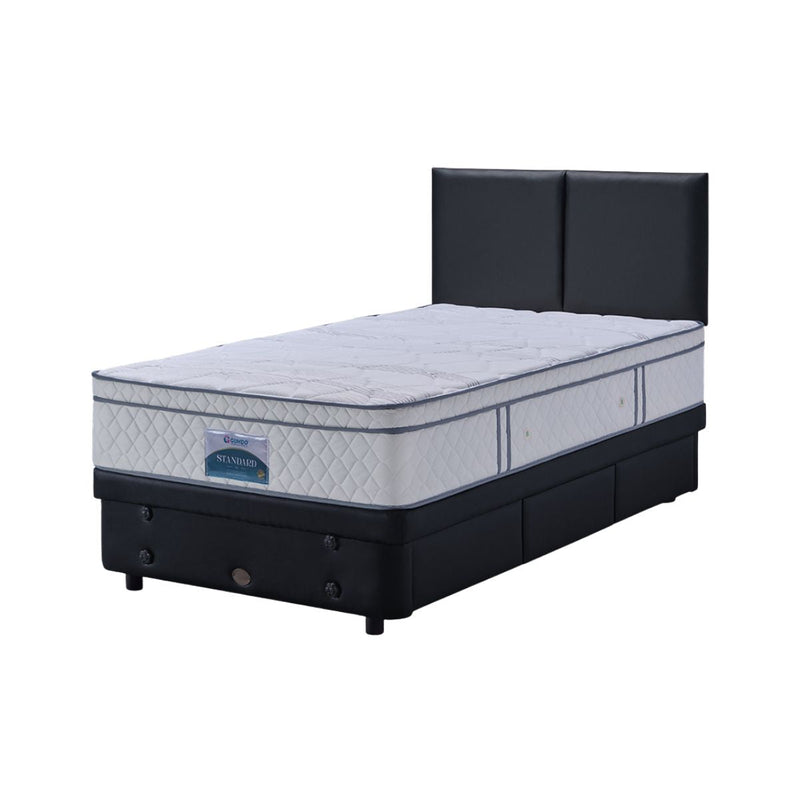 KASUR - SPRINGBED Kasur Springbed Guhdo Standard Plushtop Divan Drawer Laci 3 HB Atlantic GUHDO OSCARLIVING